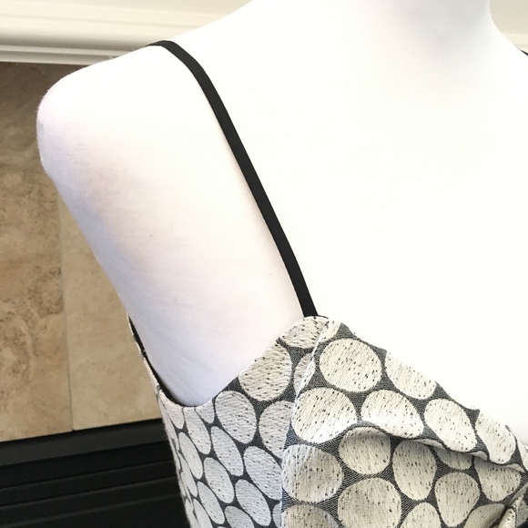 BCBGeneration black & white polka dot dress 1 3 - Picture 12 of 14